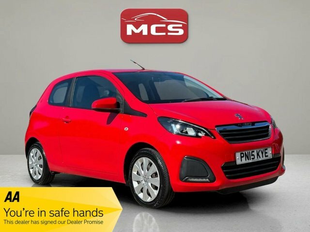 Peugeot 108 Vti Active Hatchback Red