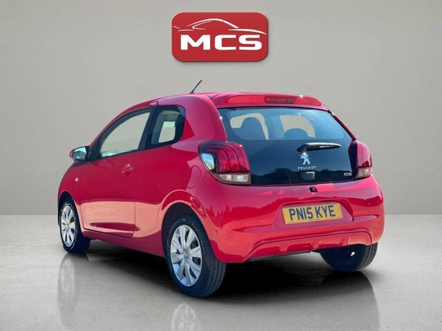 Peugeot 108 Vti Active Hatchback Red #5