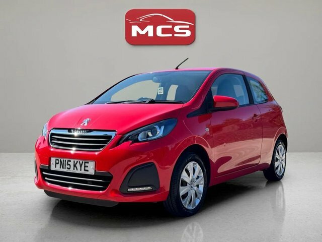 Peugeot 108 Vti Active Hatchback Red #3