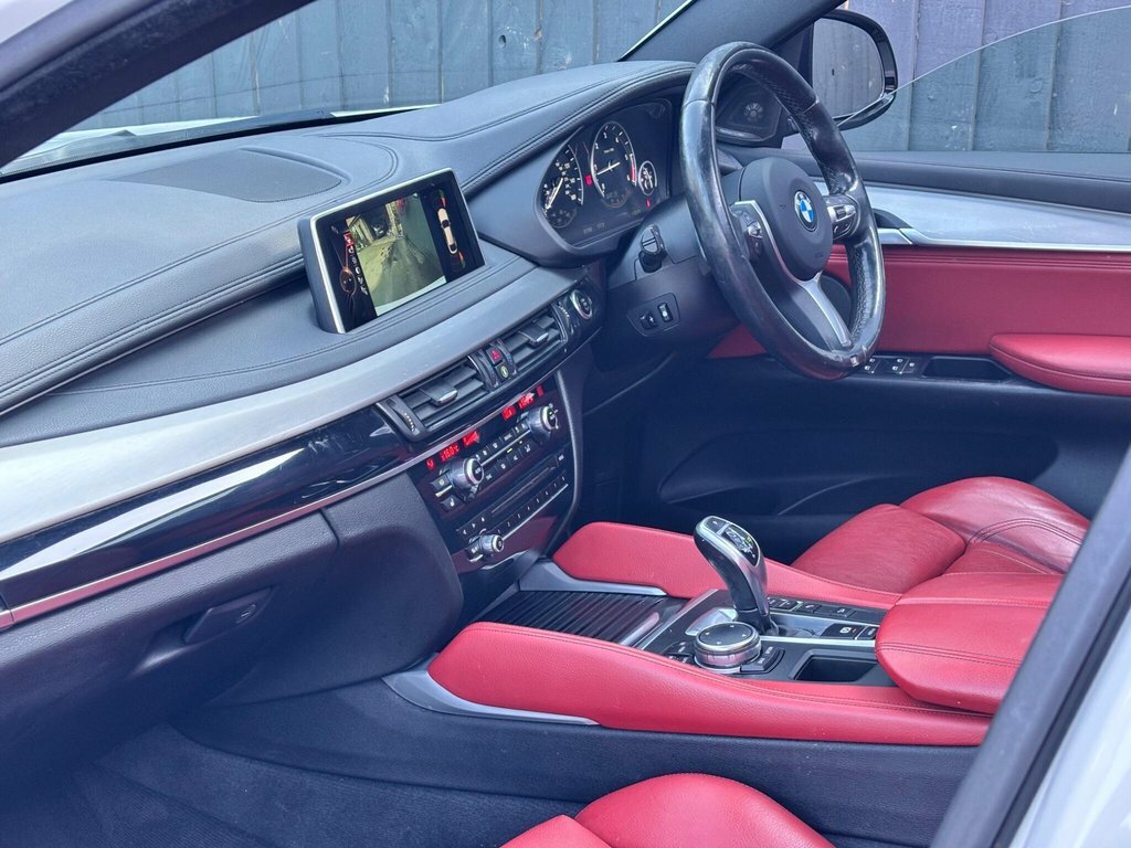 BMW X6 X6 M50d White #7
