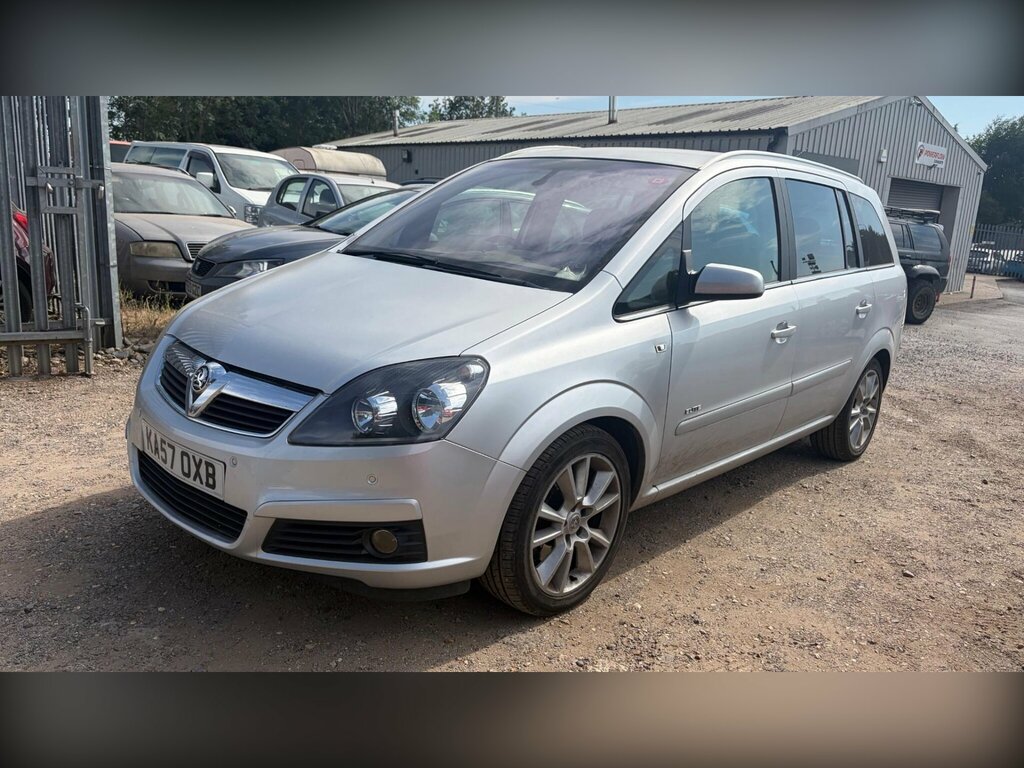 Vauxhall Zafira 2.2 16V Elite Euro 4 Silver #2