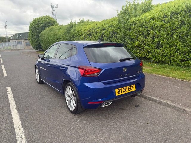 Seat Ibiza Tsi Fr Hatchback Blue #4