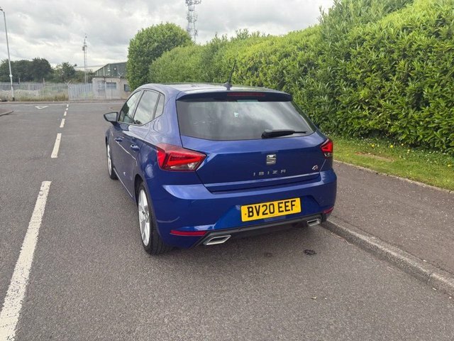 Seat Ibiza Tsi Fr Hatchback Blue #5