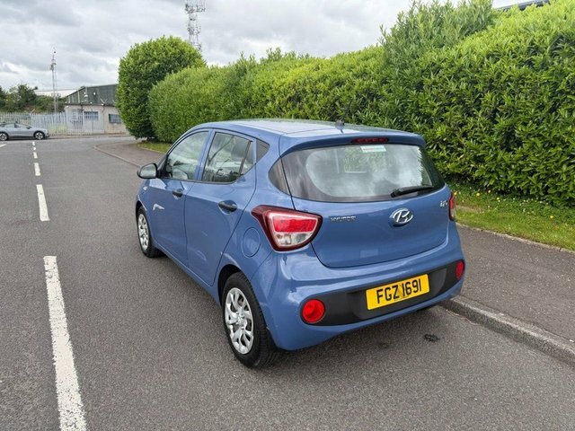 Hyundai I10 S Hatchback Blue #4