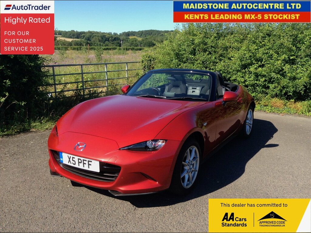 Mazda MX-5 1.5 Skyactiv-g Se-l Nav Convertible Man Red