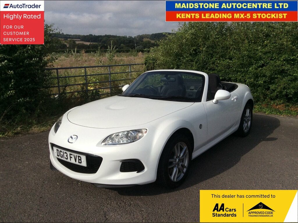 Mazda MX-5 1.8I Se Convertible Euro 5 126 White
