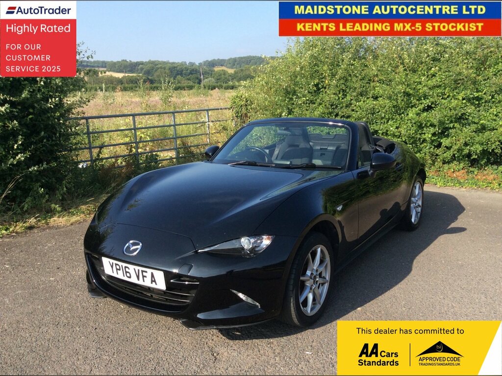 Mazda MX-5 1.5 Skyactiv-g Se Convertible Eu Black