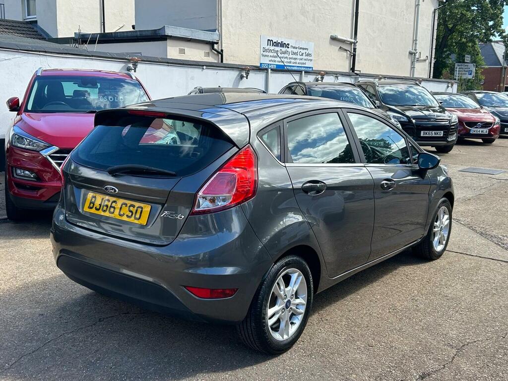 Ford Fiesta Hatchback 1.25 Zetec Euro 6 201666 Grey #6