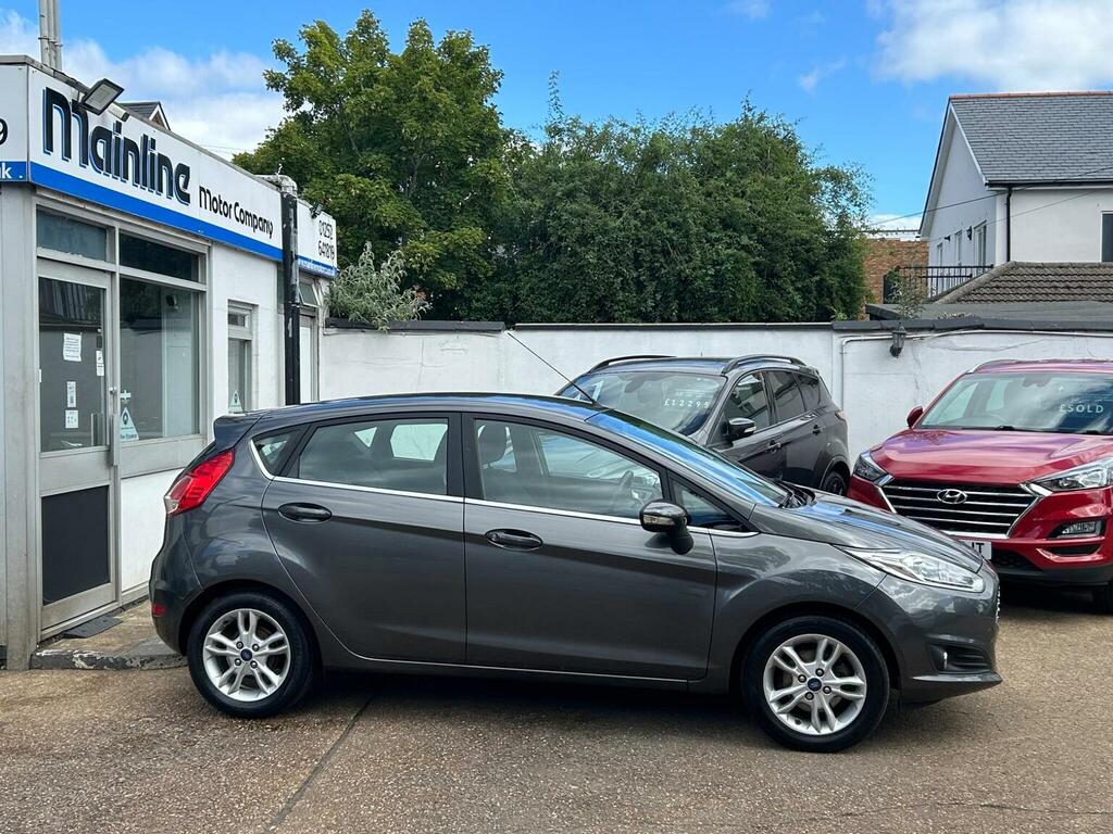 Ford Fiesta Hatchback 1.25 Zetec Euro 6 201666 Grey #2