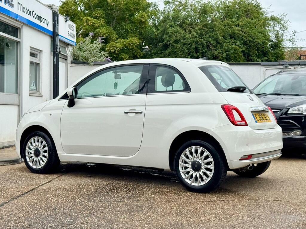 Fiat 500 Hatchback 1.2 Lounge Euro 6 Ss 201666 White #3