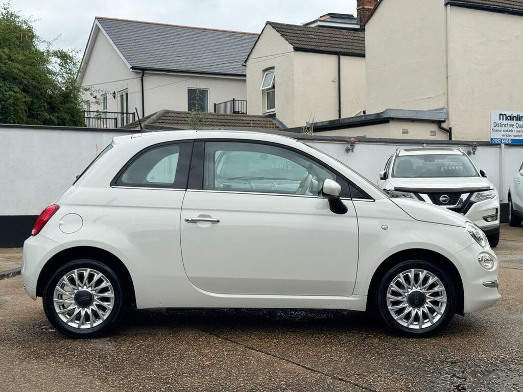 Fiat 500 Hatchback 1.2 Lounge Euro 6 Ss 201666 White #2