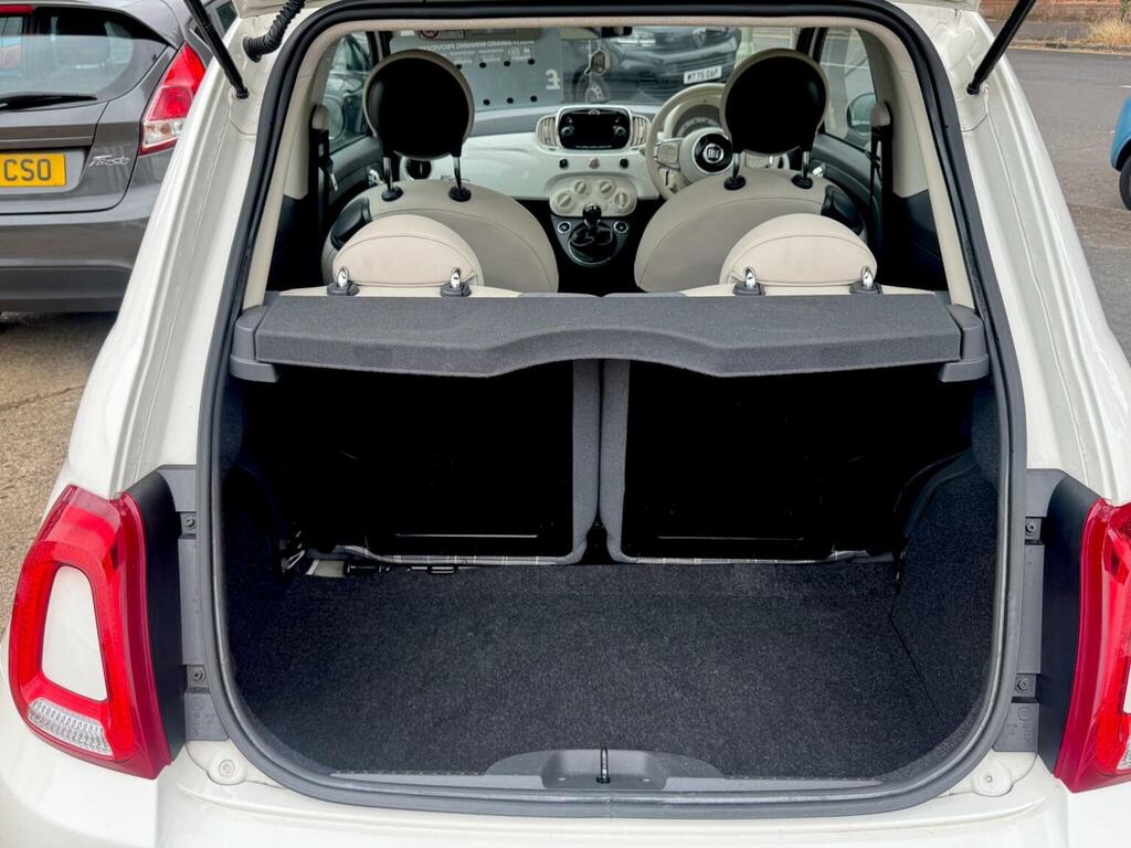 Fiat 500 Hatchback 1.2 Lounge Euro 6 Ss 201666 White #6