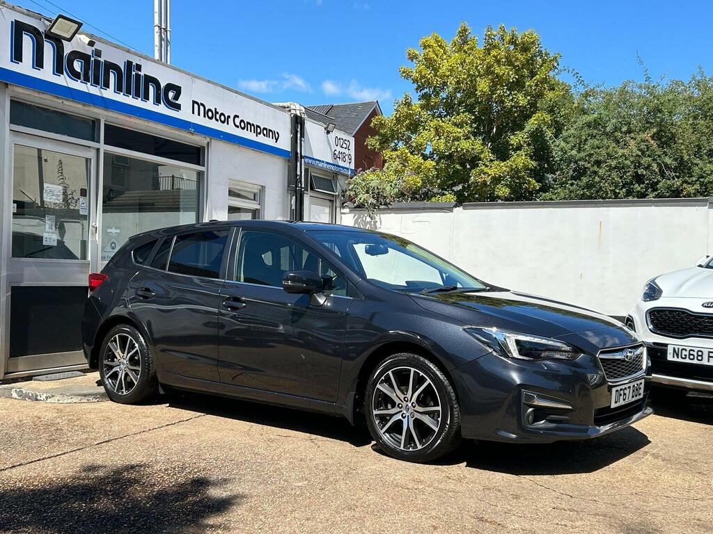 Subaru Impreza Hatchback 1.6I Se Lineartronic 4Wd Euro 6 Ss Grey