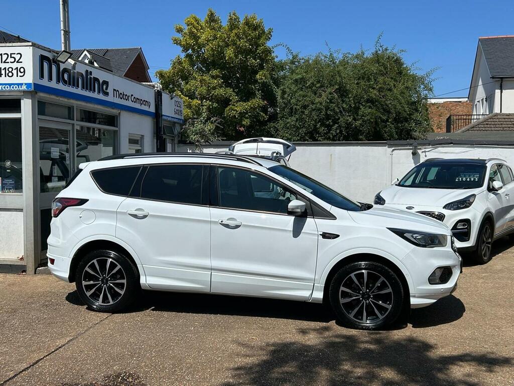 Ford Kuga Suv 2.0 Tdci Ecoblue St-line Euro 6 Ss 201 MA69ZYM White #3