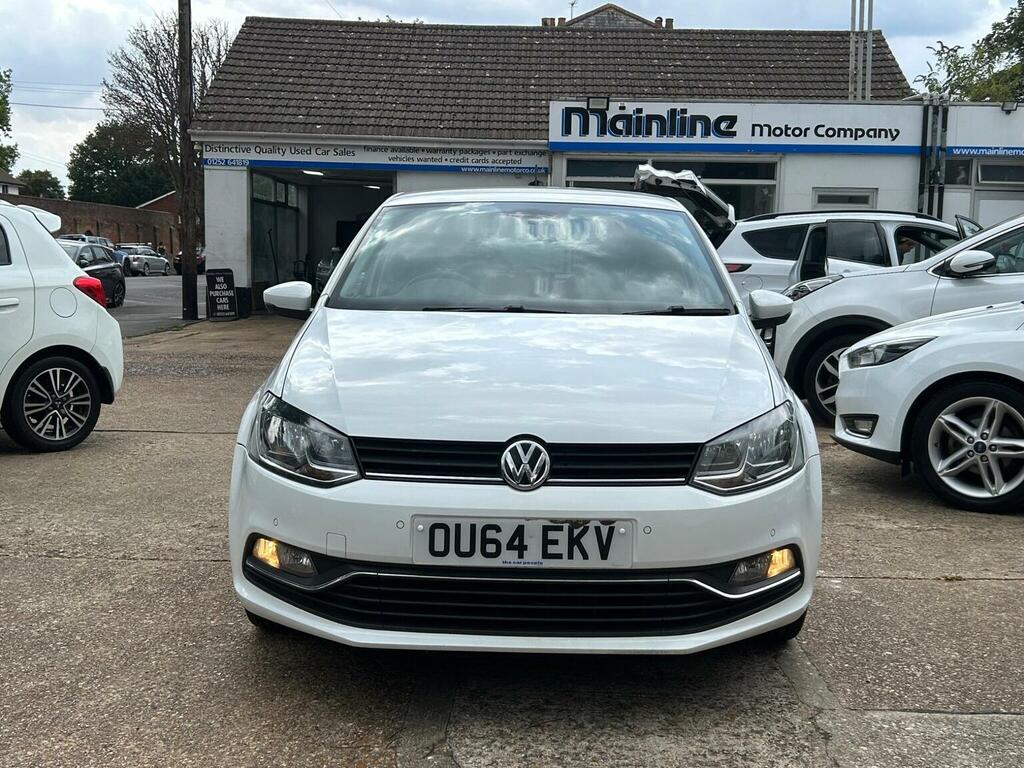 Volkswagen Polo 1.4 Tdi Bluemotion Tech Sel Euro 6 Ss White #3