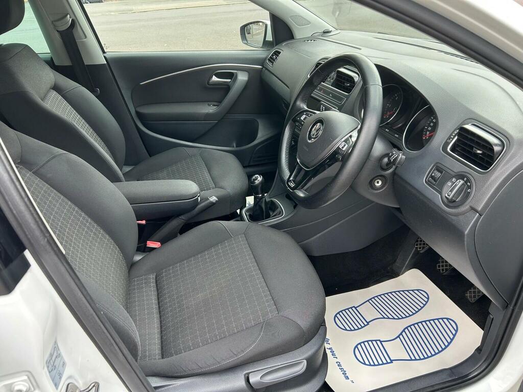 Volkswagen Polo 1.4 Tdi Bluemotion Tech Sel Euro 6 Ss White #6