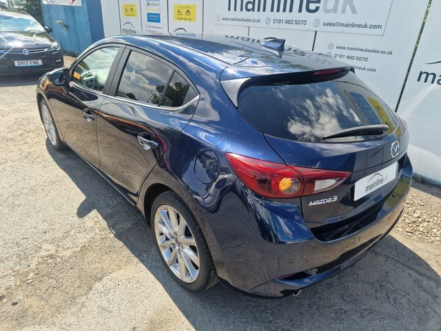 Mazda 3 2.0 Skyactiv-g Sport Nav Euro 6 S S R100EML Blue #3