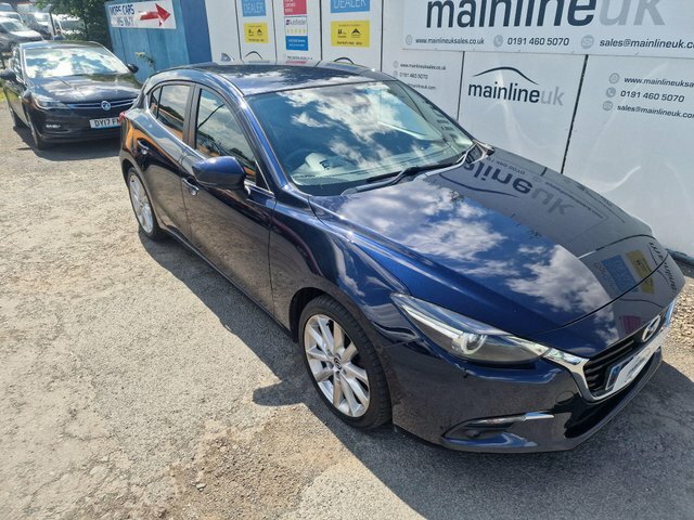 Mazda 3 2.0 Skyactiv-g Sport Nav Euro 6 S S R100EML Blue #4