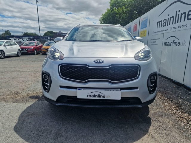 Kia Sportage 1.7 Crdi 2 Euro 6 S S SD68FKG Silver #2