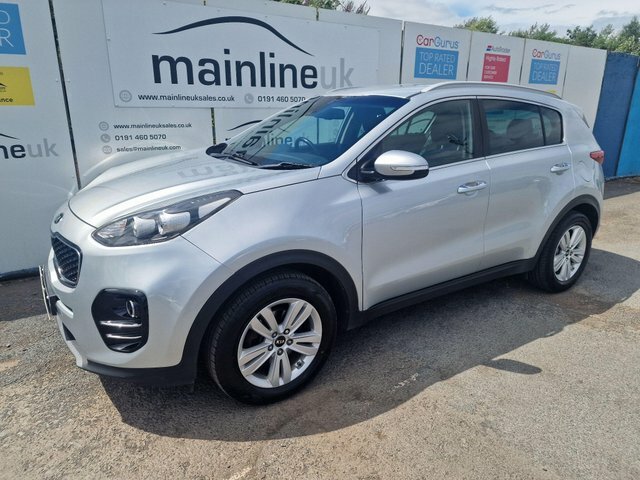 Kia Sportage 1.7 Crdi 2 Euro 6 S S SD68FKG Silver #3