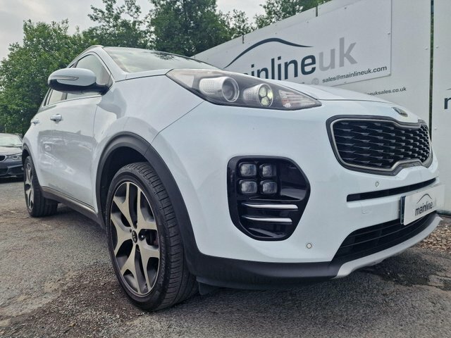 Kia Sportage 1.7 Crdi Gt-line Edition Euro 6 S S FP67HNU White #6