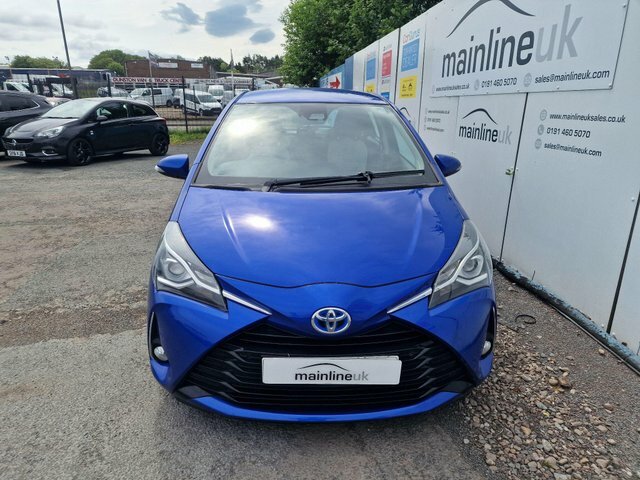 Toyota Yaris 1.5 Vvt-h Icon Tech E-cvt Euro 6 S S SK67NYV Blue #6