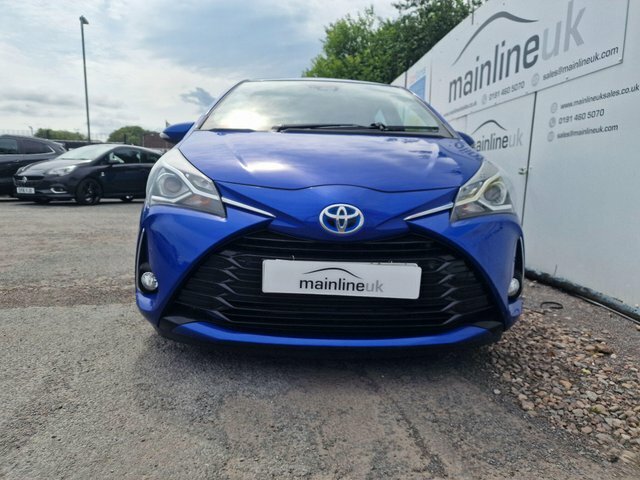 Toyota Yaris 1.5 Vvt-h Icon Tech E-cvt Euro 6 S S SK67NYV Blue #2