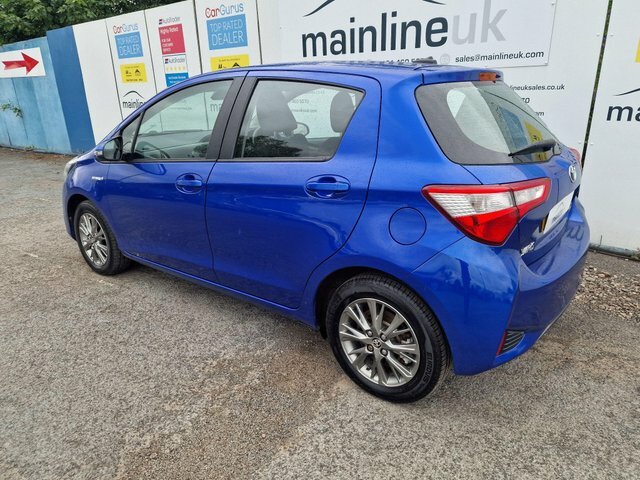 Toyota Yaris 1.5 Vvt-h Icon Tech E-cvt Euro 6 S S SK67NYV Blue #4