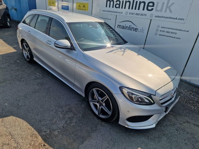 Mercedes-Benz C Class 2.1 C220d Amg Line G-tronic Euro 6 S S KT67HWN Silver #2
