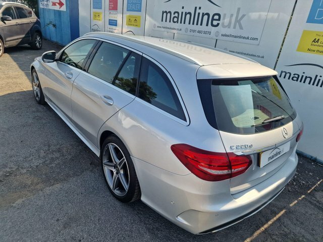 Mercedes-Benz C Class 2.1 C220d Amg Line G-tronic Euro 6 S S KT67HWN Silver #4