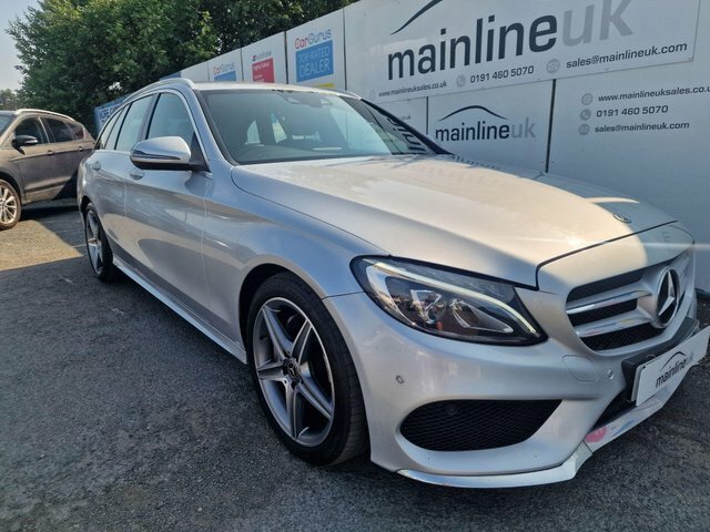 Mercedes-Benz C Class 2.1 C220d Amg Line G-tronic Euro 6 S S KT67HWN Silver #5