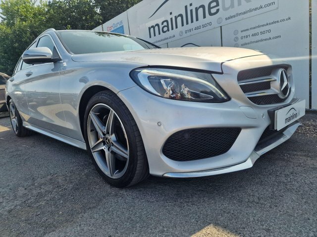 Mercedes-Benz C Class 2.1 C220d Amg Line G-tronic Euro 6 S S KT67HWN Silver #6