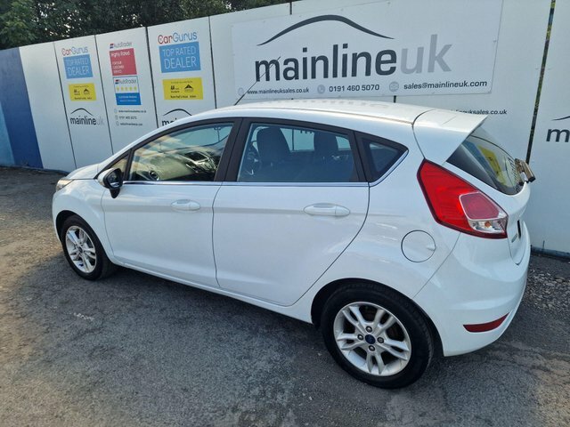Ford Fiesta 1.0T Ecoboost Zetec Euro 6 S S SA66DSV White #6