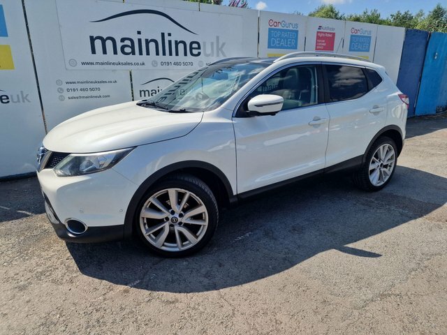 Nissan Qashqai 1.2 Dig-t Tekna 2Wd Euro 6 S S White #4