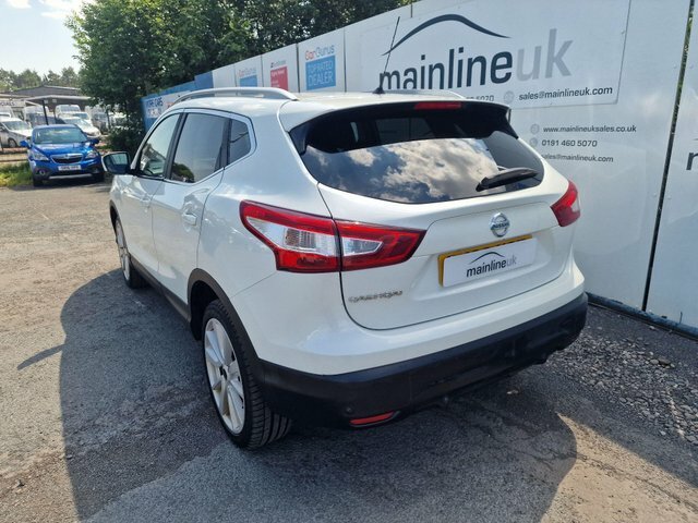 Nissan Qashqai 1.2 Dig-t Tekna 2Wd Euro 6 S S White #5