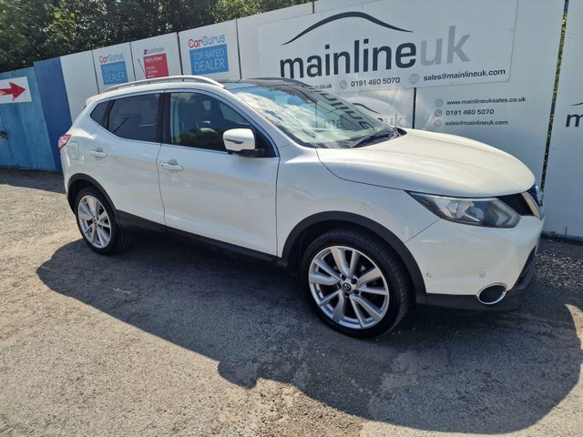 Nissan Qashqai 1.2 Dig-t Tekna 2Wd Euro 6 S S White #2