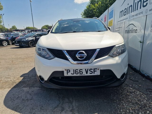 Nissan Qashqai 1.2 Dig-t Tekna 2Wd Euro 6 S S White #3
