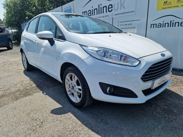 Ford Fiesta 1.25 Zetec Euro 6 White #5