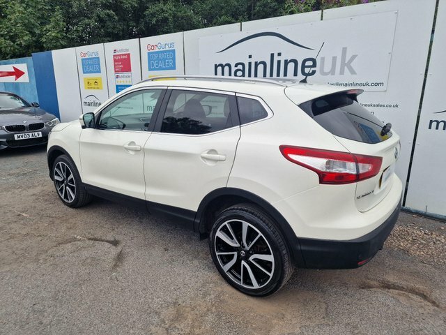 Nissan Qashqai 1.5 Dci Tekna 2Wd Euro 6 S S SJ67XAW White #4