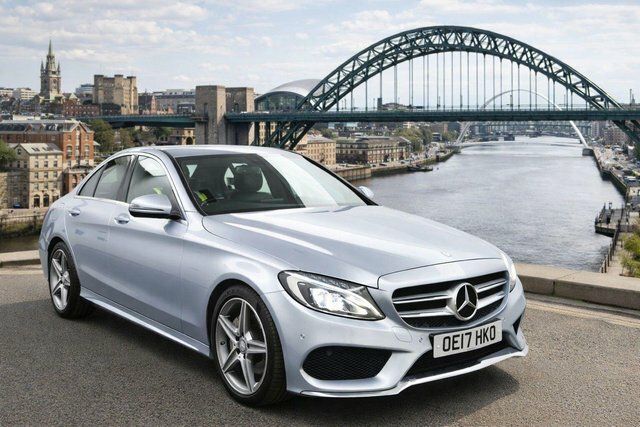 Mercedes-Benz C Class Amg Line Premium D White #1