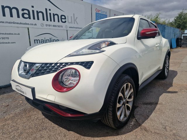 Nissan Juke 1.5 Dci Tekna Euro 6 S S ND16VBA White #5