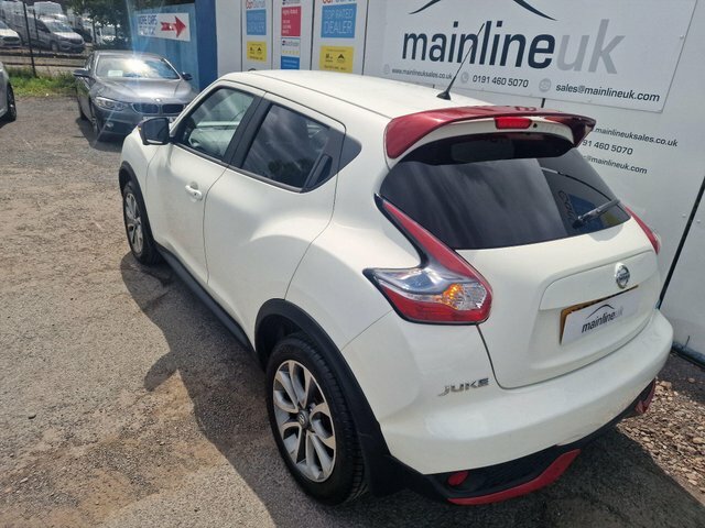 Nissan Juke 1.5 Dci Tekna Euro 6 S S ND16VBA White #6