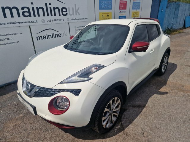 Nissan Juke 1.5 Dci Tekna Euro 6 S S ND16VBA White #3