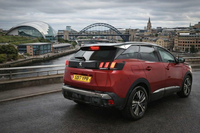 Peugeot 3008 1.6 Bluehdi Allure Euro 6 S S SD17YPR Red #2