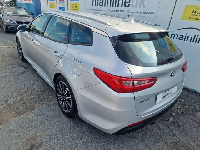Kia Optima 1.6 Crdi 2 Sportswagon Euro 6 S S Silver #4