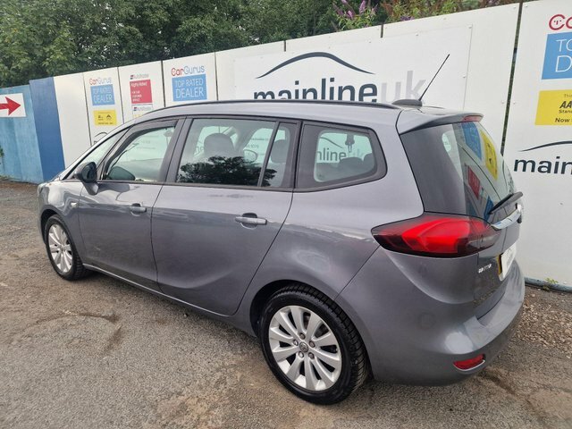 Vauxhall Zafira Tourer 1.4I Turbo Design Euro 6 DL66VFM Grey #4