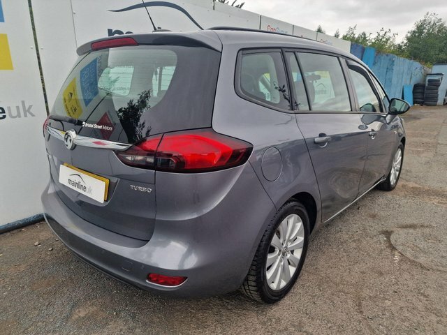 Vauxhall Zafira Tourer 1.4I Turbo Design Euro 6 Grey #5