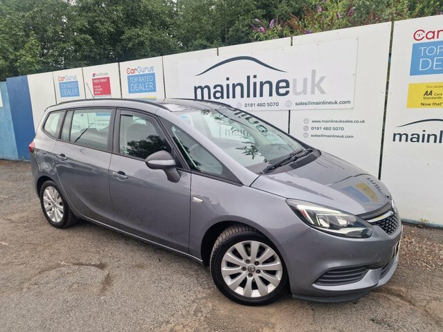 Vauxhall Zafira Tourer 1.4I Turbo Design Euro 6 Grey #2