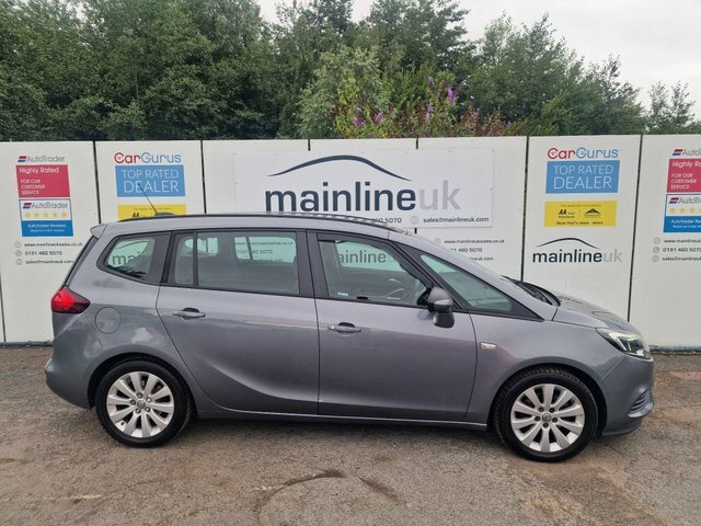 Vauxhall Zafira Tourer 1.4I Turbo Design Euro 6 Grey #3