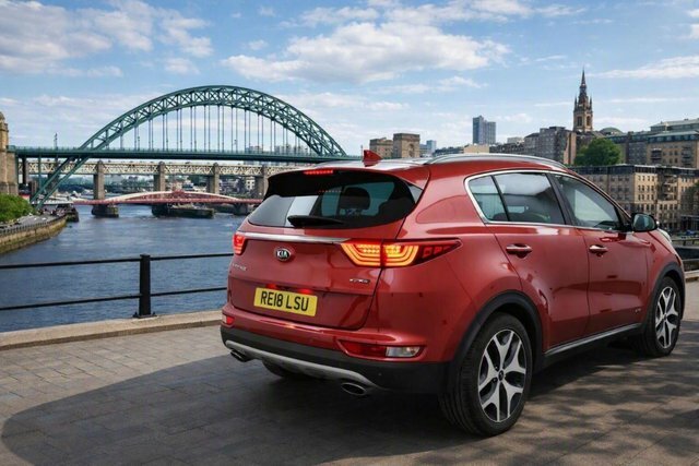 Kia Sportage  Blue #2